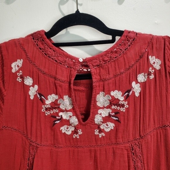 Free People Perfectly Victorian Mini Dress xs - Picture 5 of 7